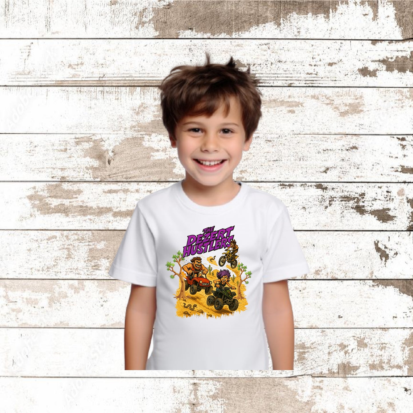 DEZERT HUSTLERS OFF-ROAD YOUTH T-SHIRT