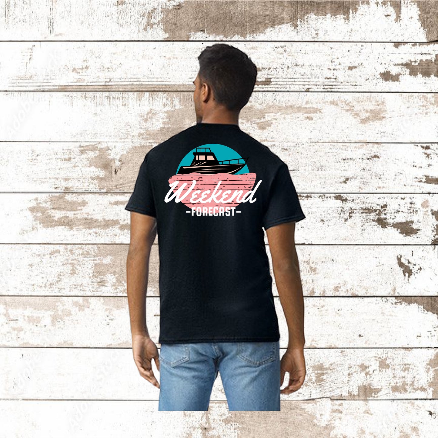 FISHING WEEKEND FORECAST T-SHIRT