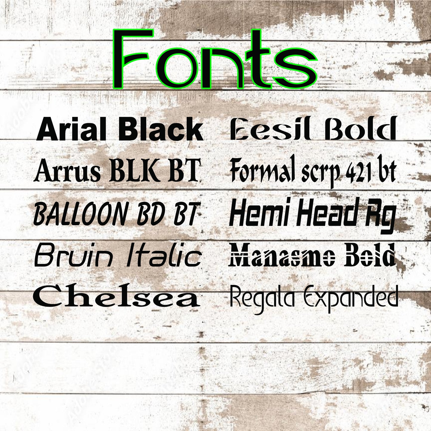 Boat & PWC Registration Numbers – Custom Vinyl Decals