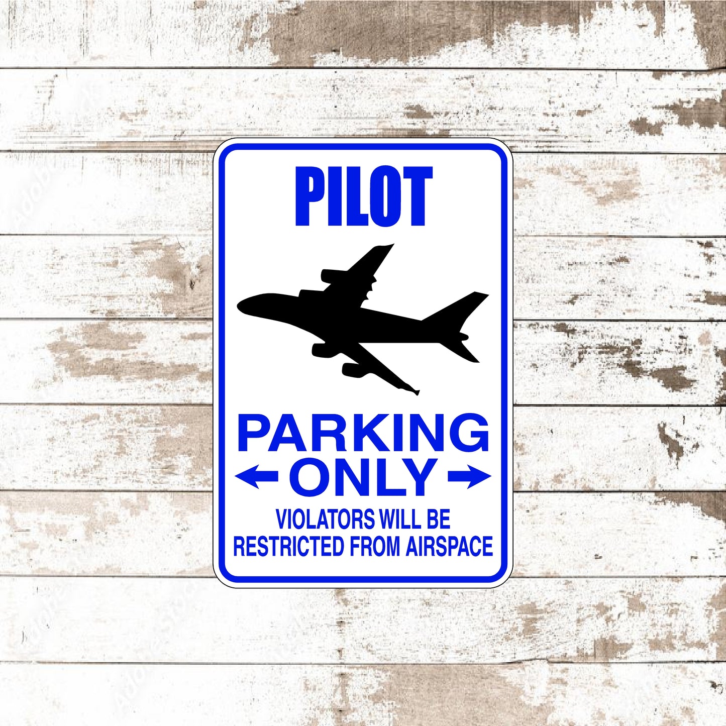 Dezert Graphic Worx,pilot,sign,aluminum