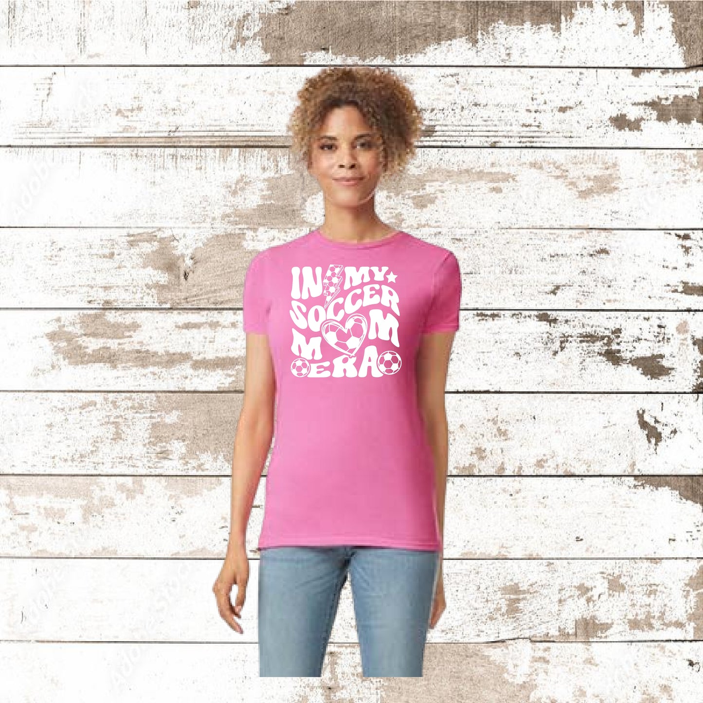 DEZERT GRAPHIC WORX,T-SHIRT,100% COTTON,SOCCER,SOCCER MOM ERA