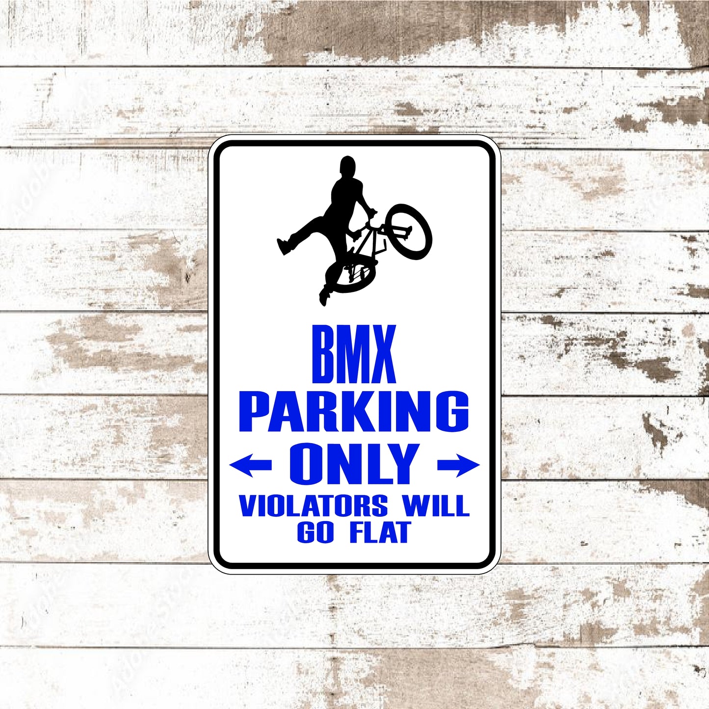 Dezert Graphic Worx,bmx bike,sign,aluminum