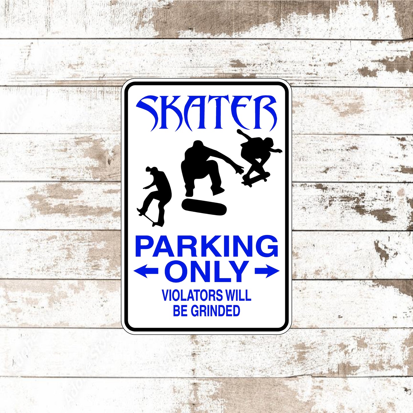 Dezert Graphic Worx,skateboarding,sign,aluminum