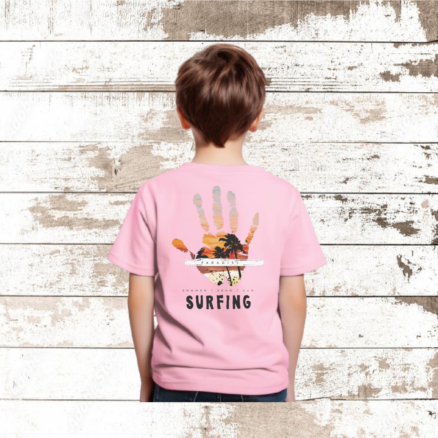 SURFING HIGH FIVE YOUTH T-SHIRT