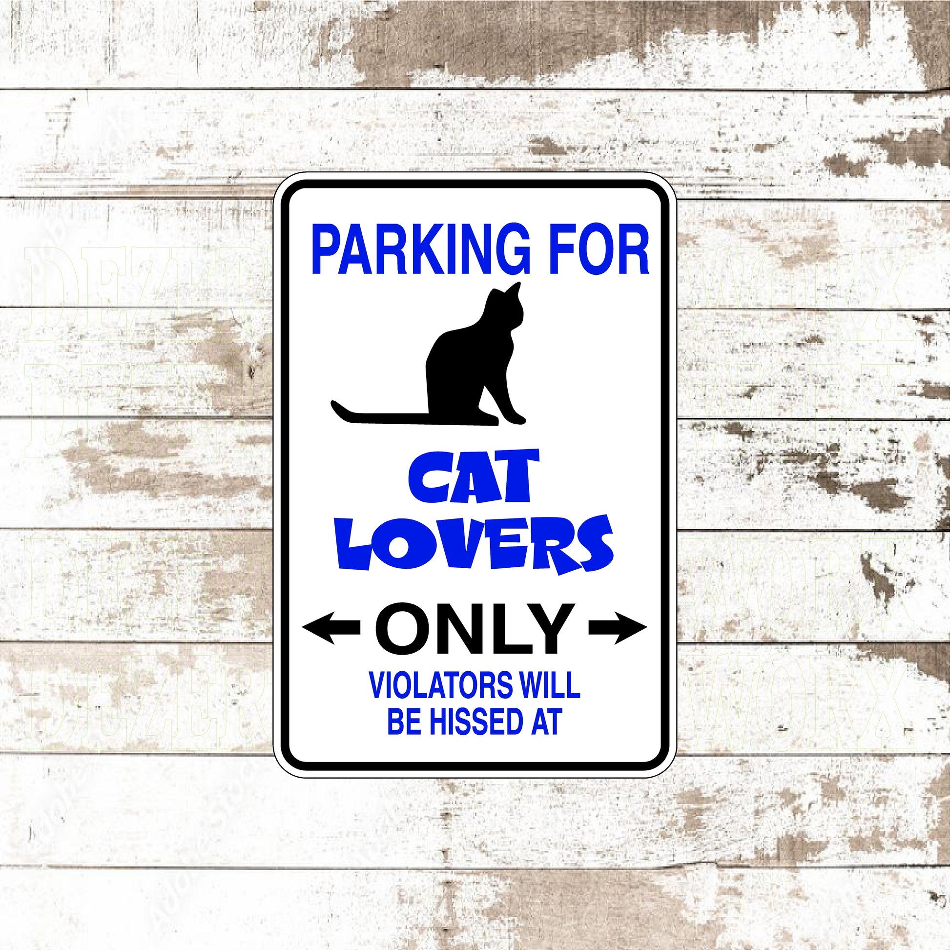 Dezert Graphic Worx,cat,sign,aluminum