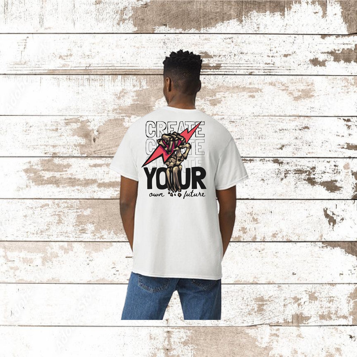 INSPIRATIONAL CREATE YOUR OWN FUTURE T-SHIRT