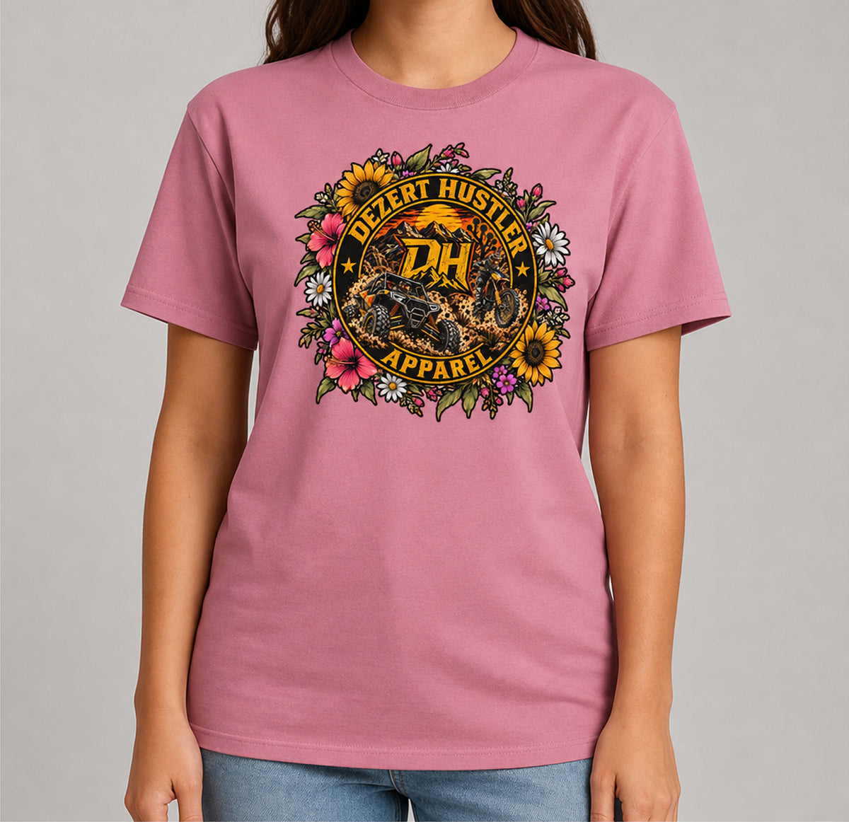 Dezert Hustler Logo Women T-SHIRT