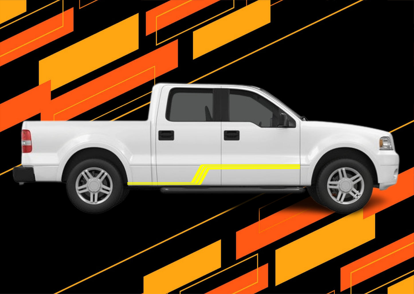 DOOR Z STRIPES FOR FULL SIZE TRUCK