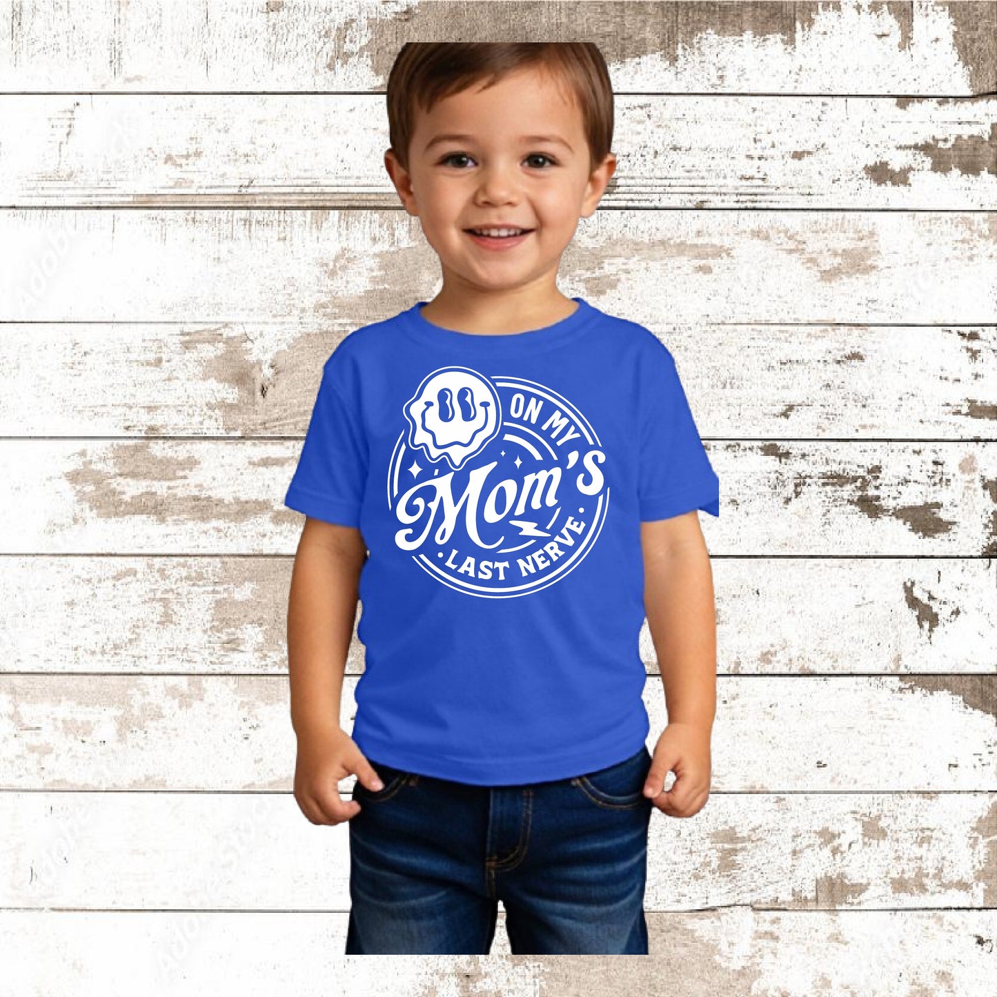 ON MY MOM'S LAST NERVE TODDLER T-SHIRT