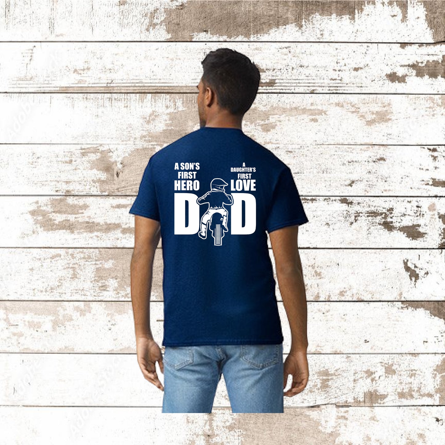 DAD DIRT BIKE T-SHIRT
