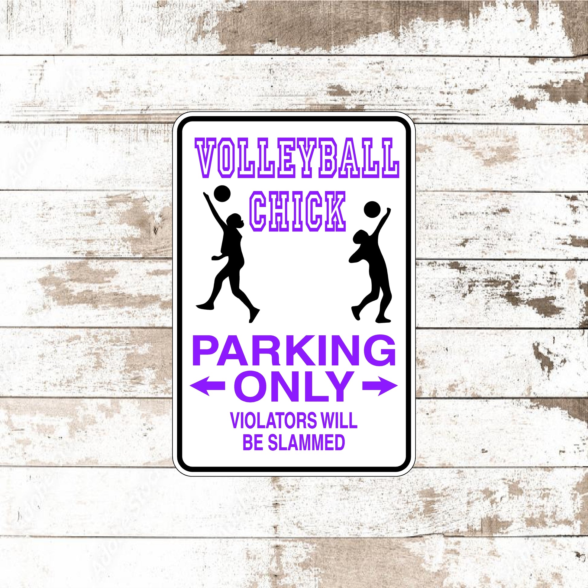 Dezert Graphic Worx,volleyball,sign,aluminum