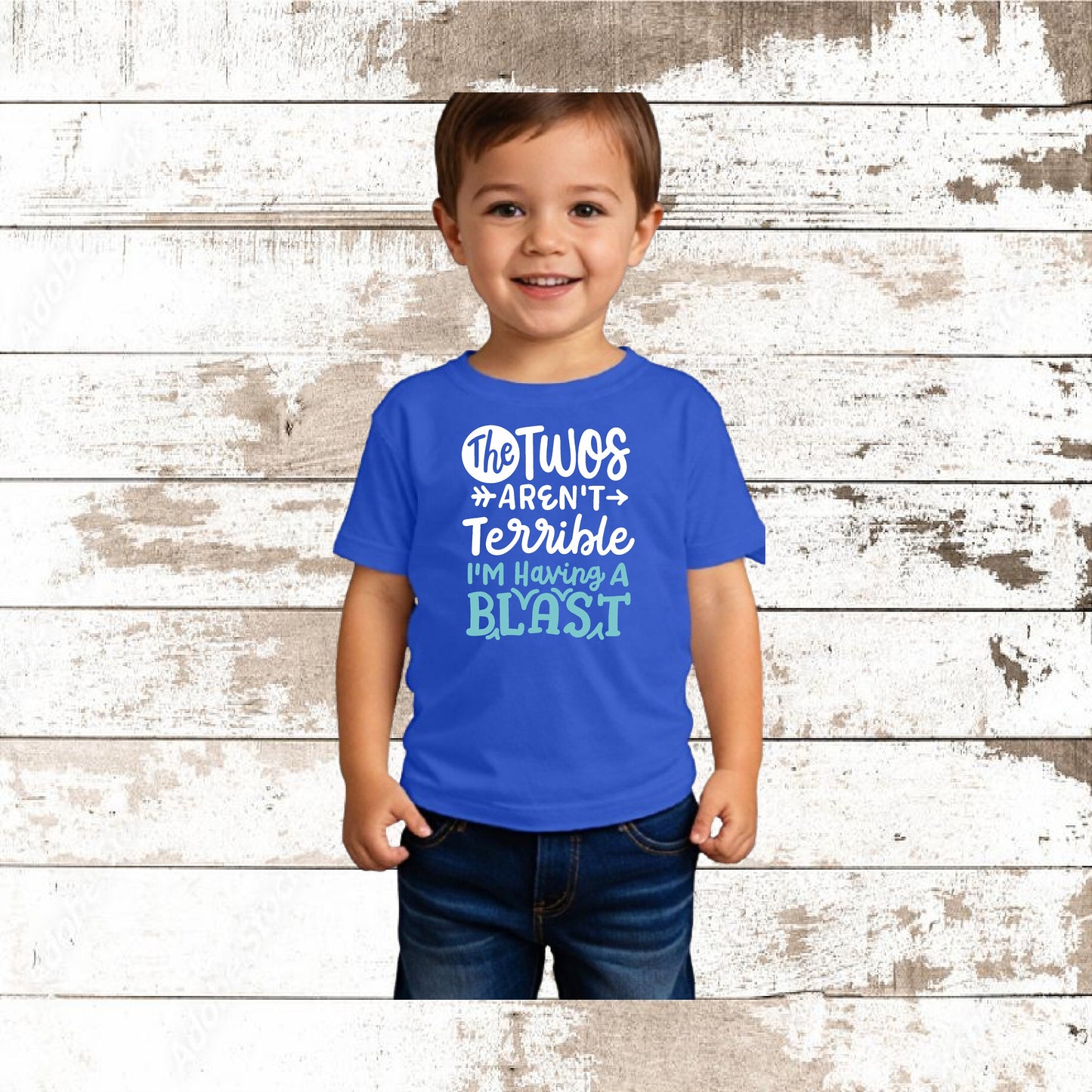 THE TWOS ARENT TERRIBLE TODDLER T-SHIRT