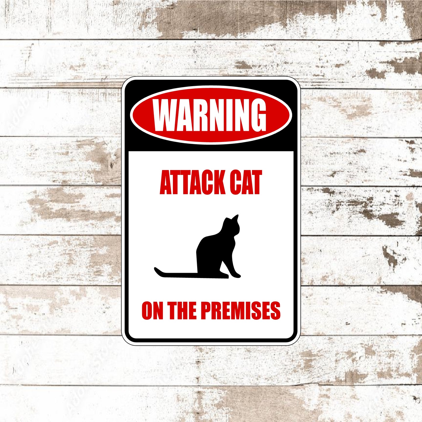 Dezert Graphic Worx,cat,sign,aluminum
