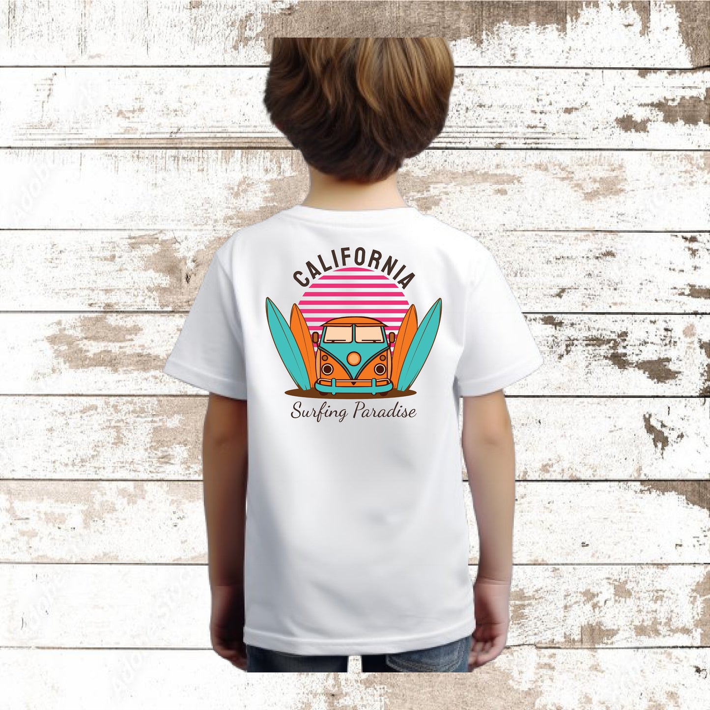CALIFORNIA SURFING YOUTH T-SHIRT
