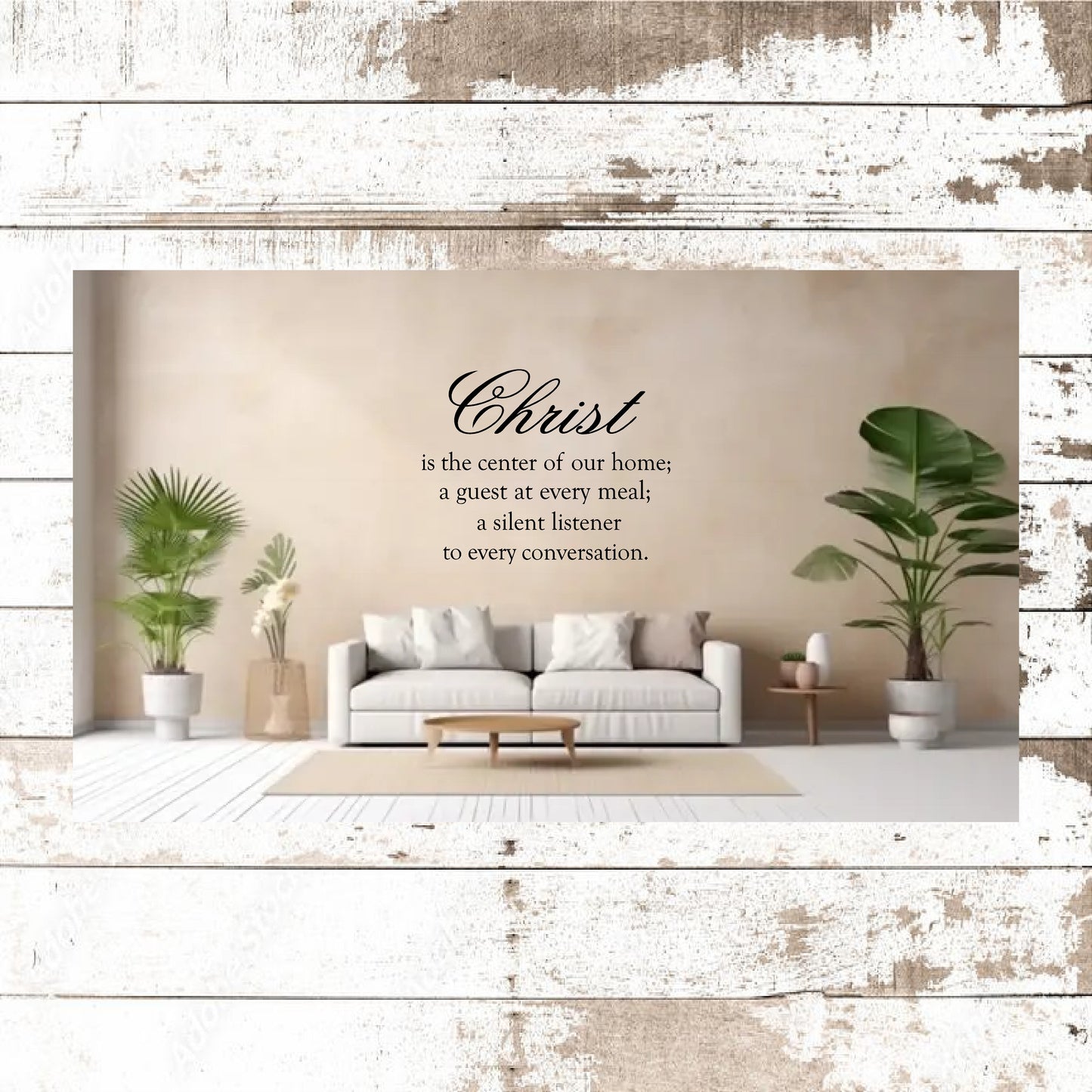 CHRIST WALL ART DECAL