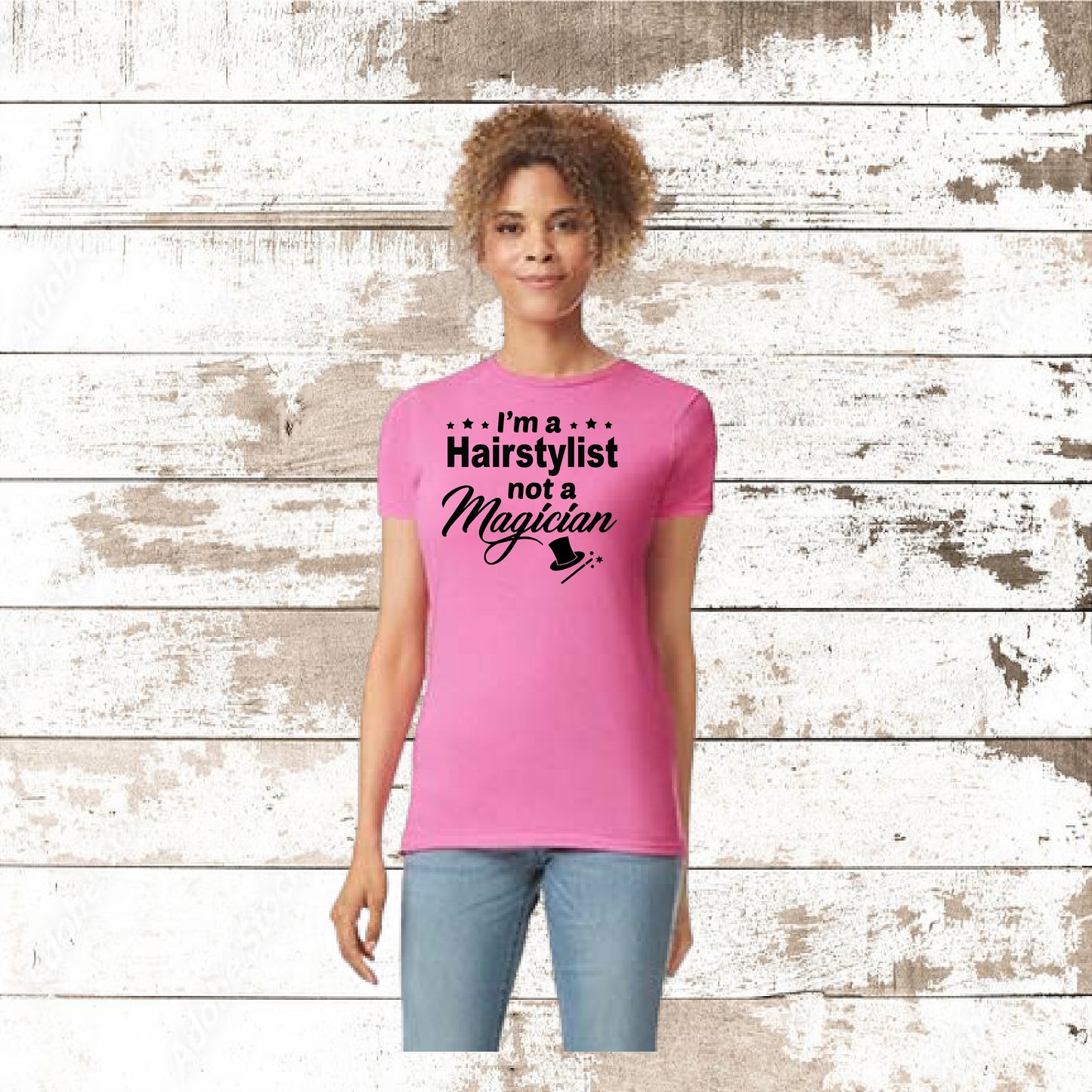 DEZERT GRAPHIC WORX,T-SHIRT,100% COTTON,HAIRSTYLIST