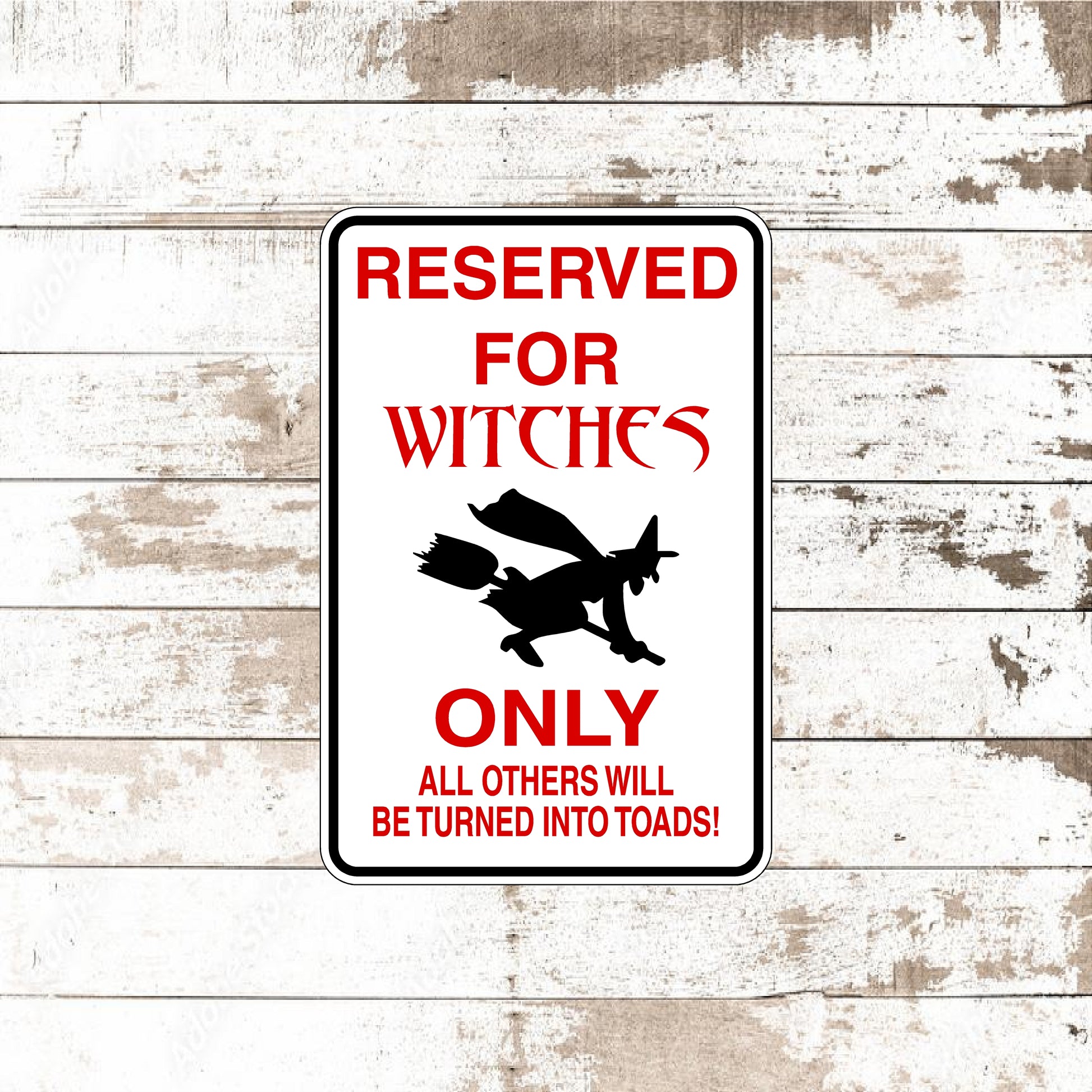 Dezert Graphic Worx,witch,halloween,sign,aluminum