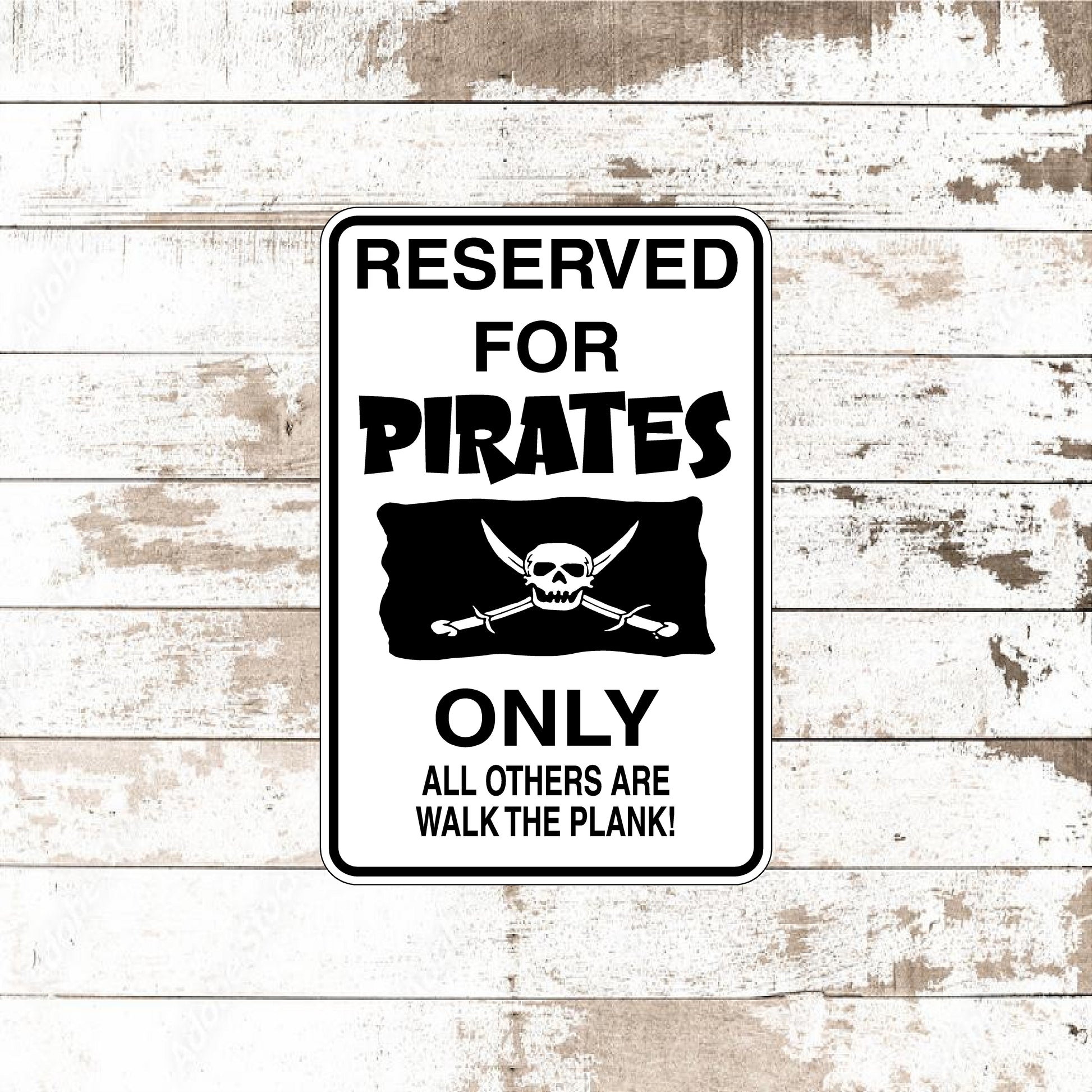 Dezert Graphic Worx,pirates,sign,aluminum