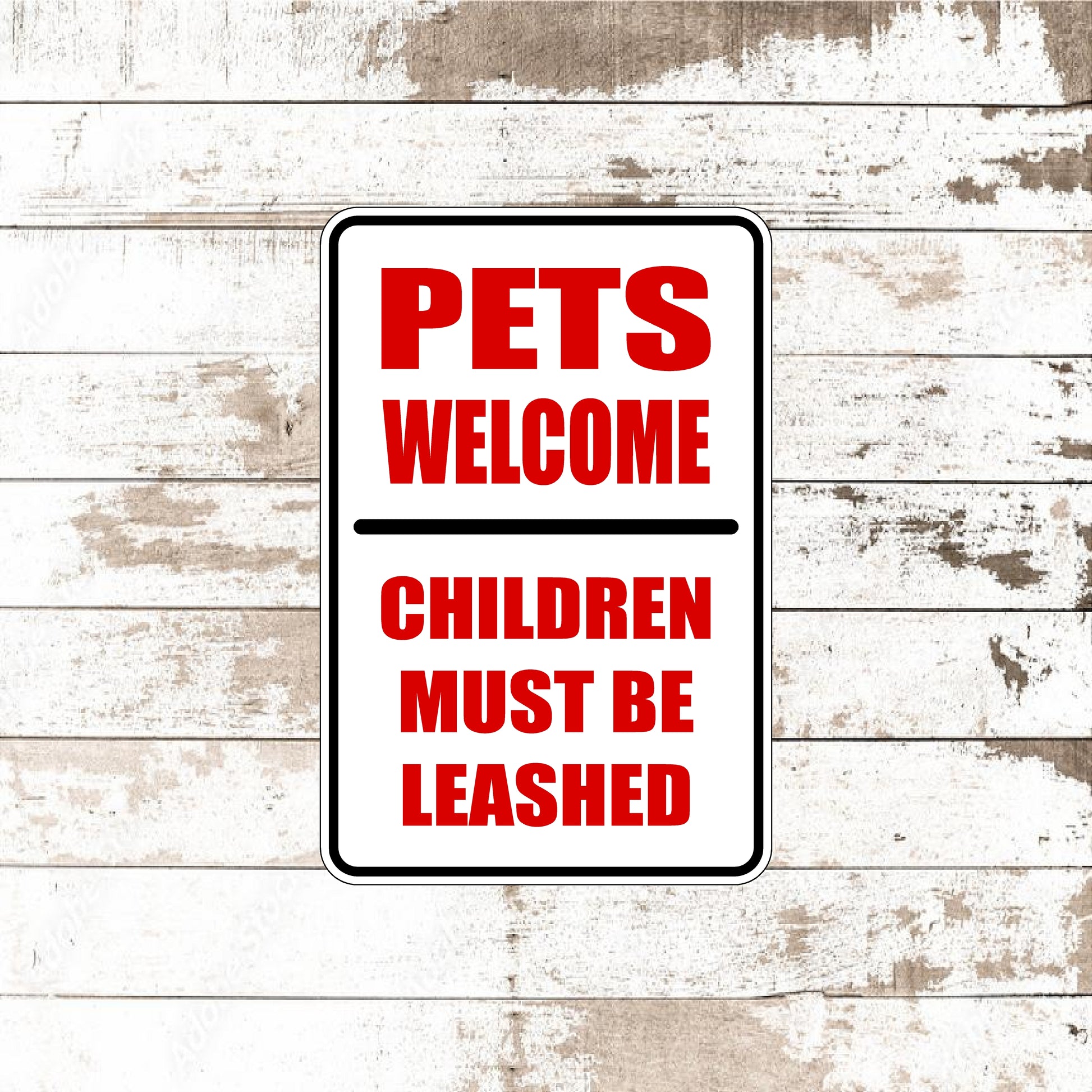 Dezert Graphic Worx,pets,children,sign,aluminum