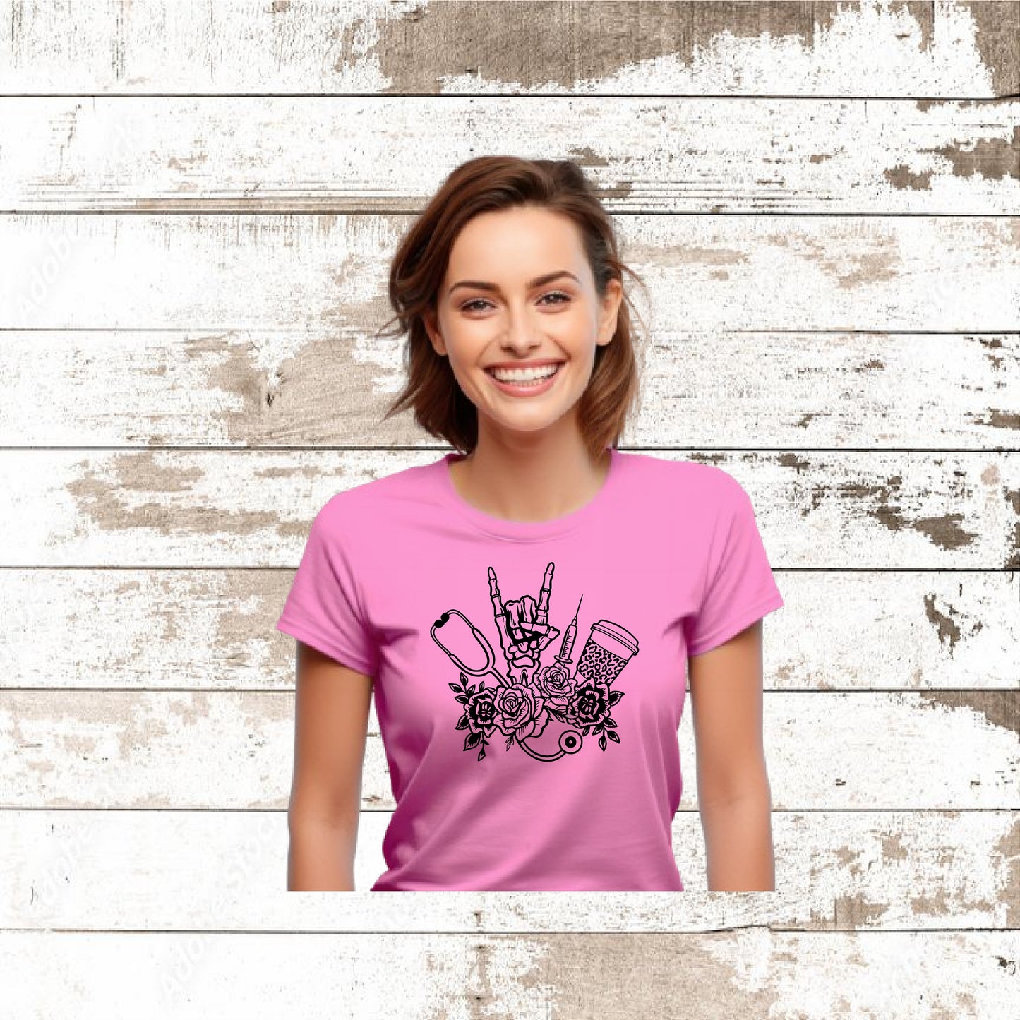 DEZERT GRAPHIC WORX,T-SHIRT,100% COTTON,DOCTOR,NURSE
