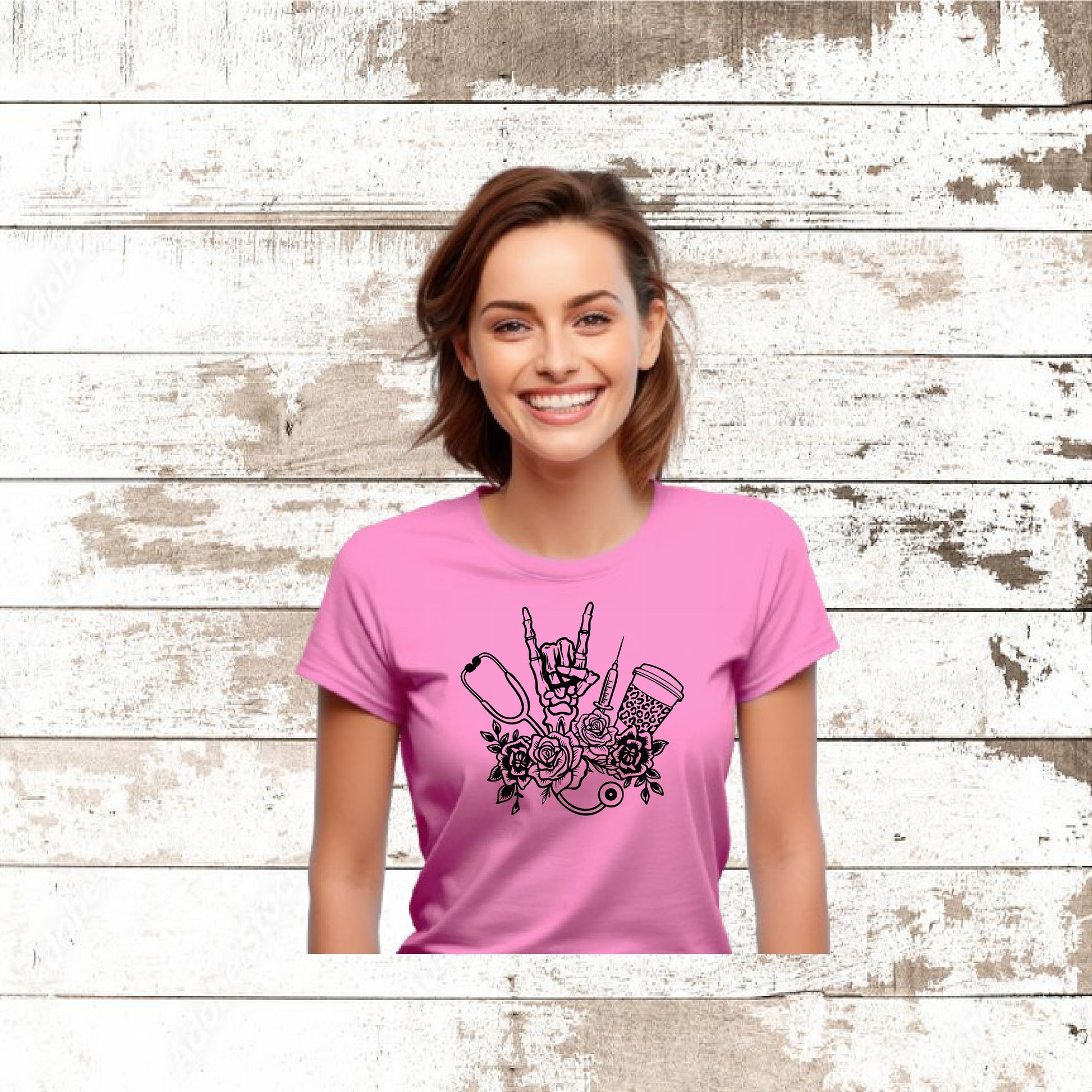DEZERT GRAPHIC WORX,T-SHIRT,100% COTTON,DOCTOR,NURSE