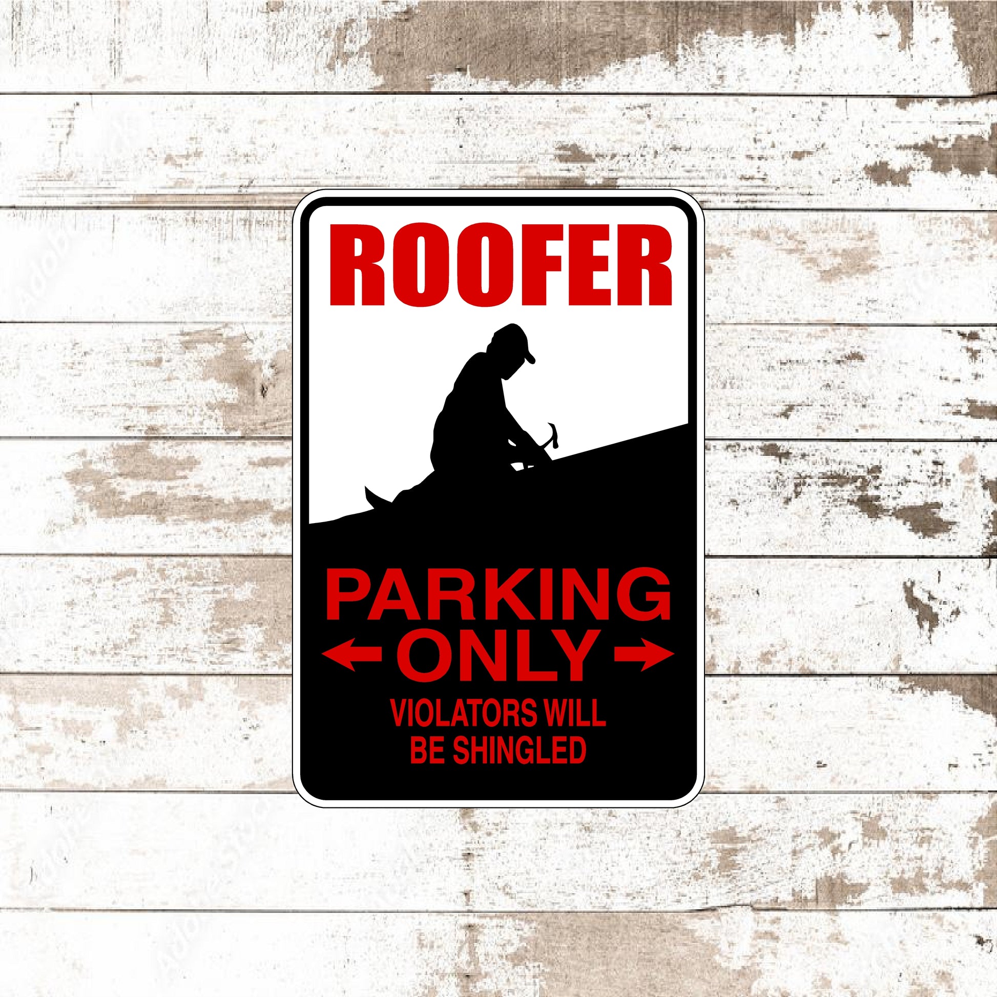 Dezert Graphic Worx,roofer,sign,aluminum