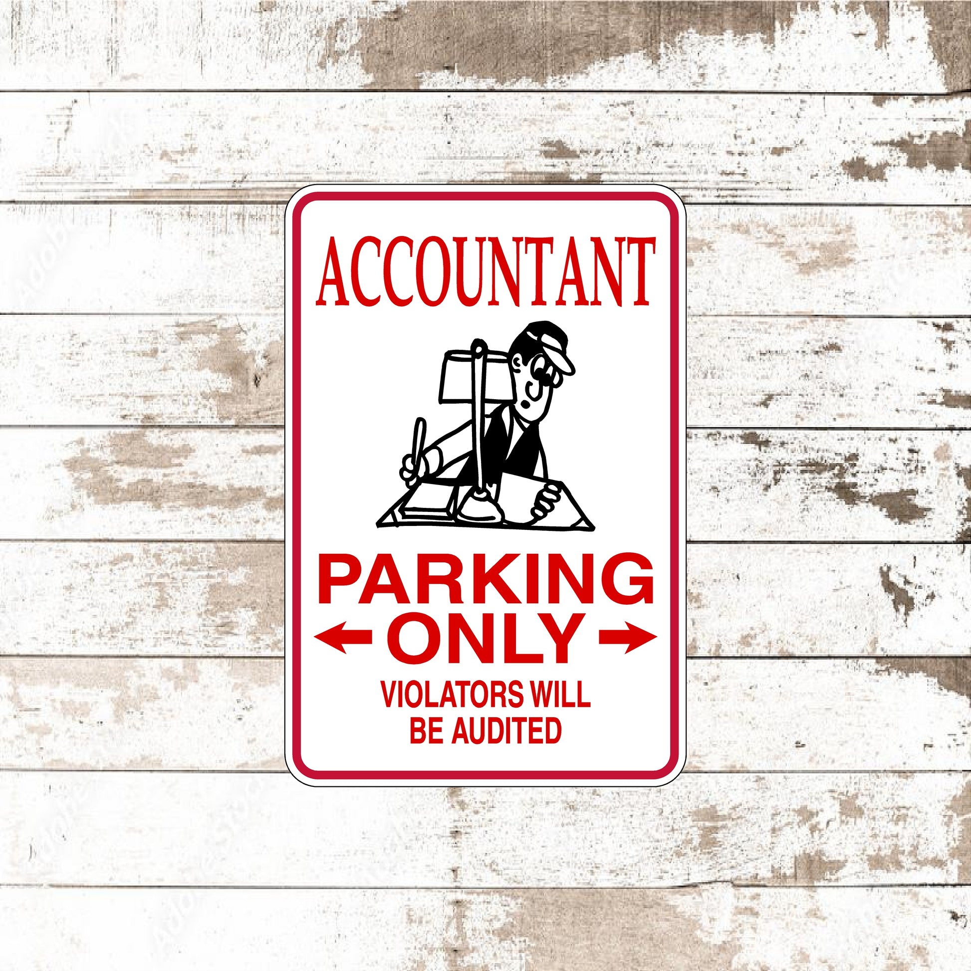 Dezert Graphic worx,sign,aluminum,Accountant
