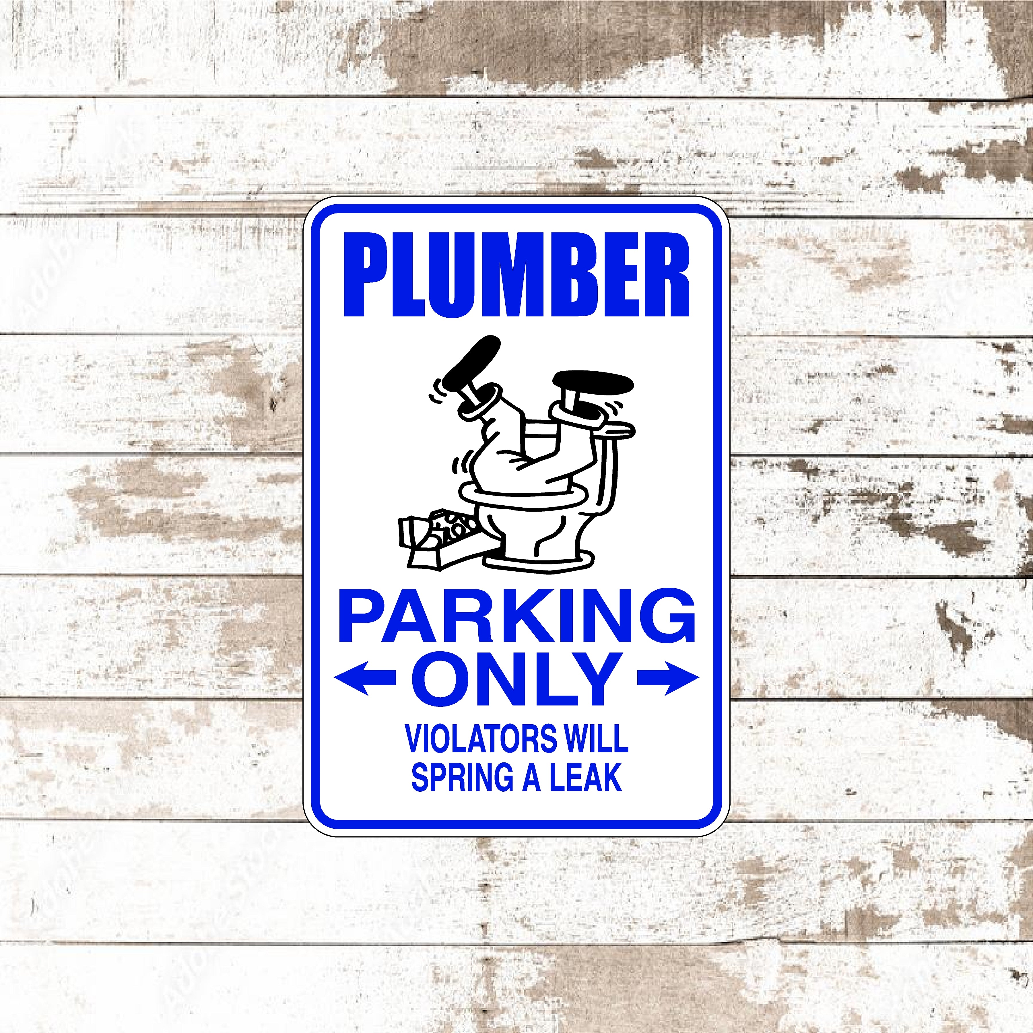 Plumbers Signage Plumber Sign - Dezert Graphic Worx