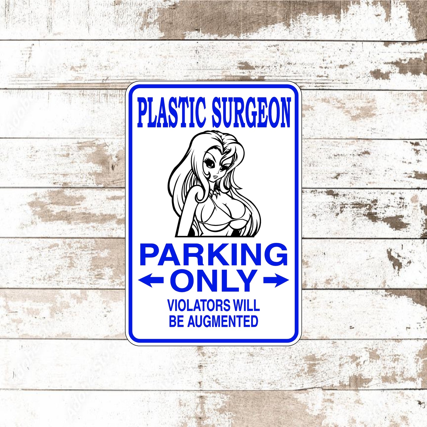 Dezert Graphic Worx,plastic surgeon,sign,aluminum