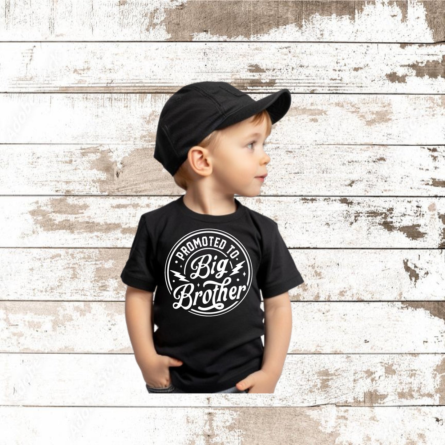 PROMOTED TO BIG BROTHER TODDLER T-SHIRT