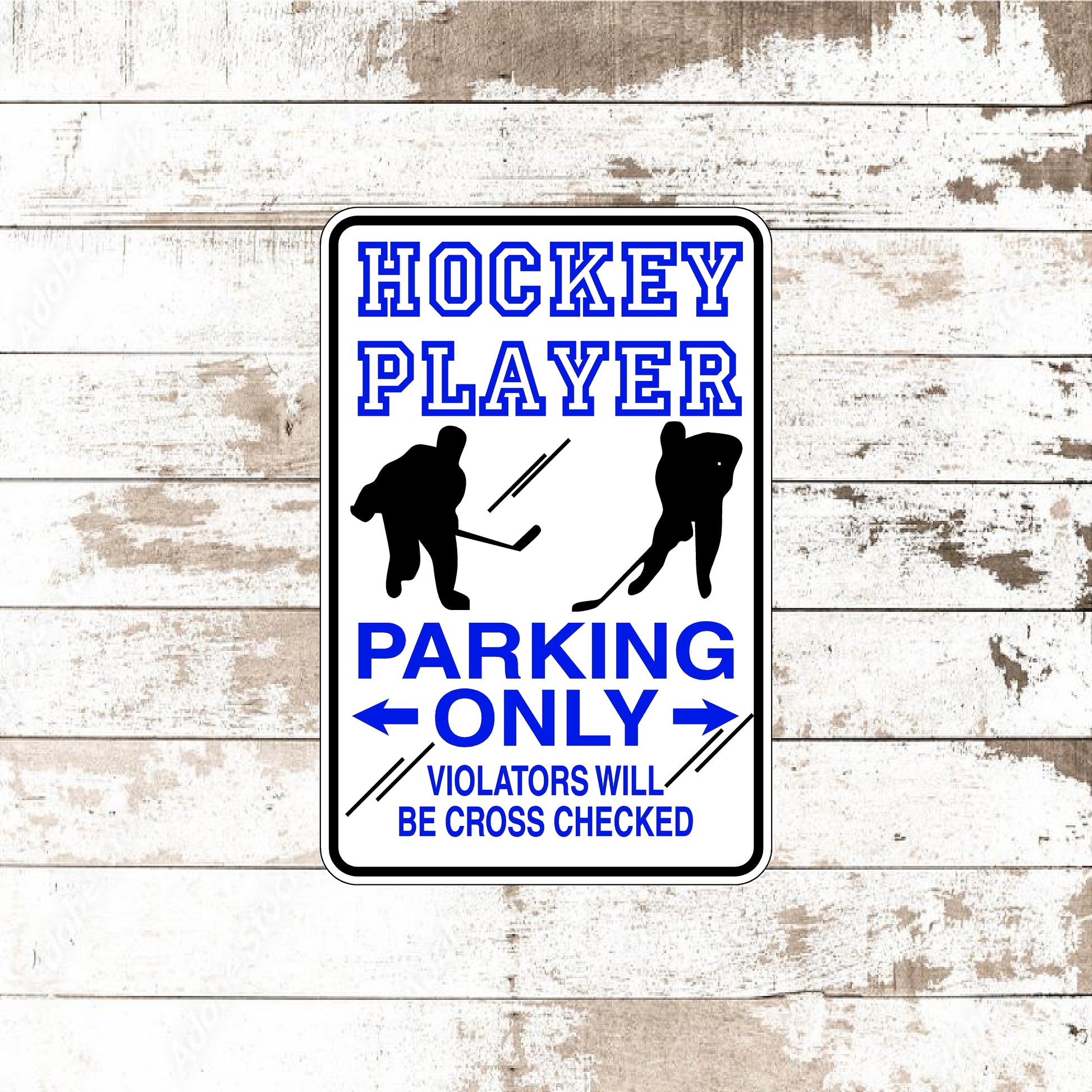 Dezert Graphic Worx,hockey,sign,aluminum