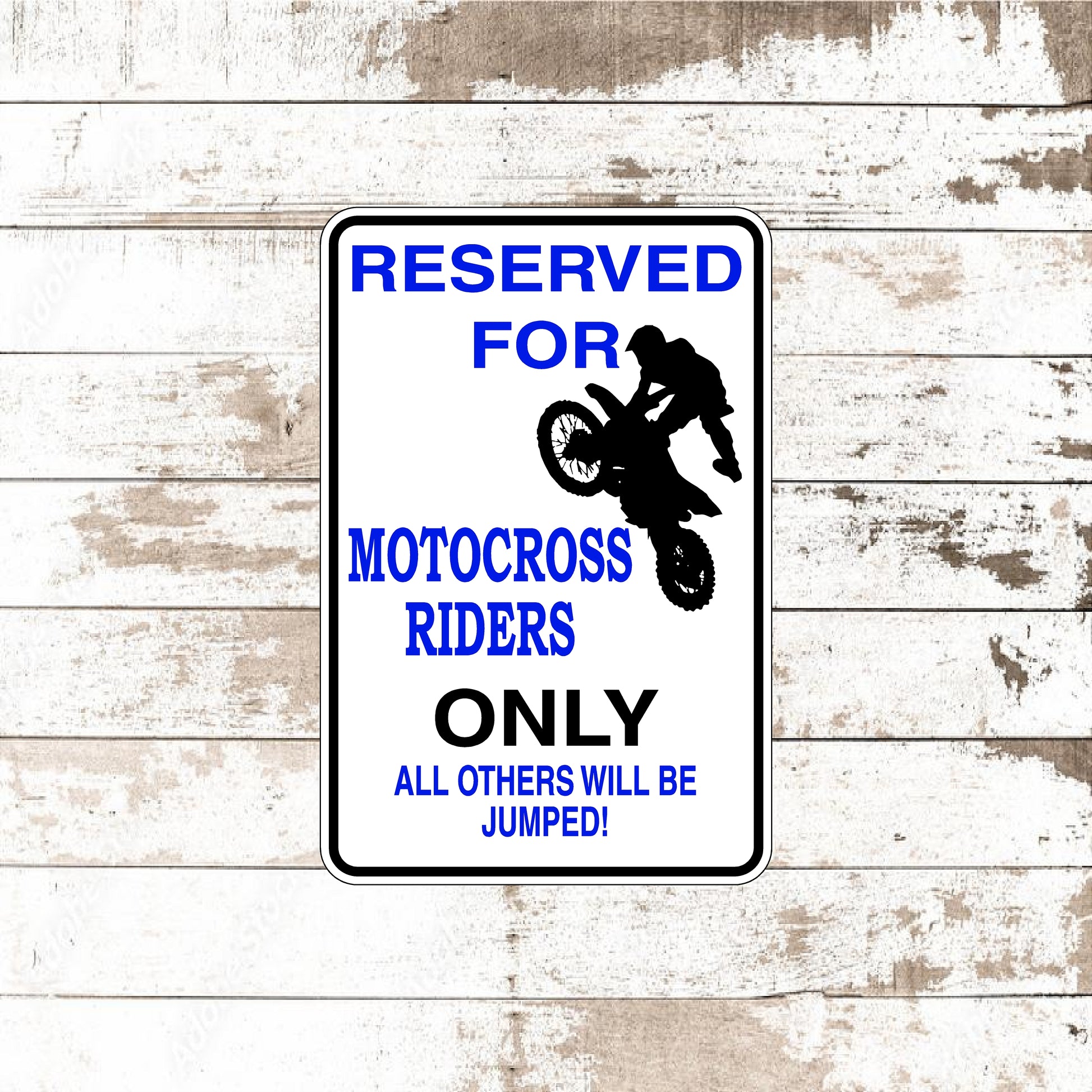 Dezert Graphic Worx,motocross,sign,aluminum