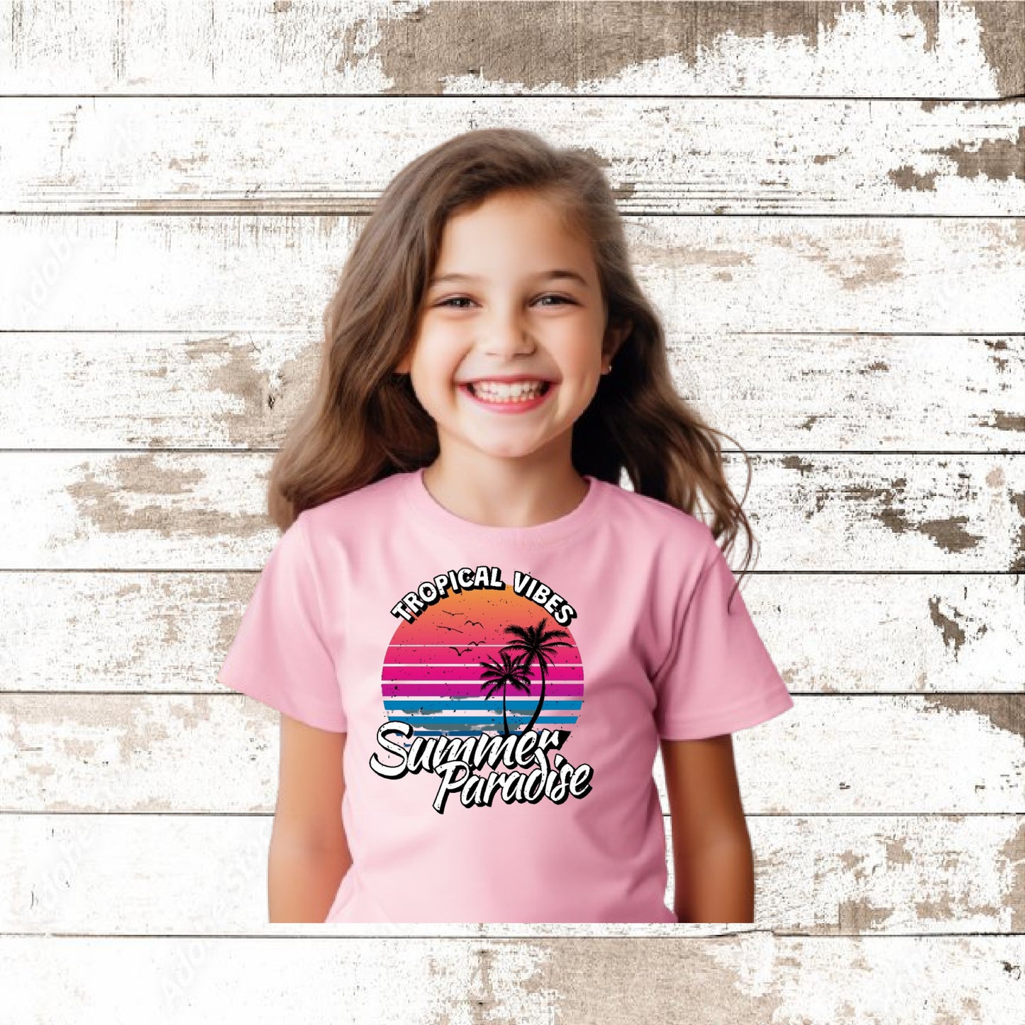 SUMMER PARADISE YOUTH T-SHIRT