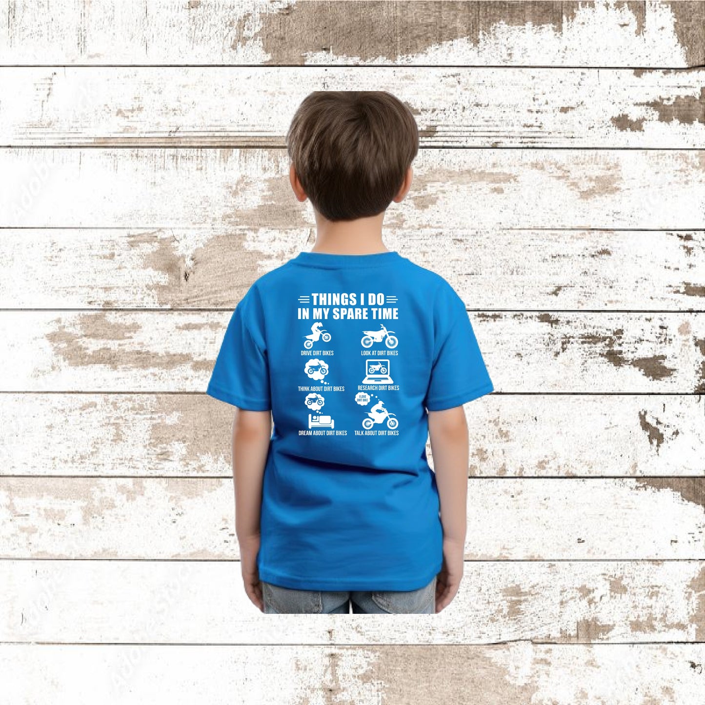 MOTOCROSS THINGS I DO IN MY SPARE TIME YOUTH T-SHIRT
