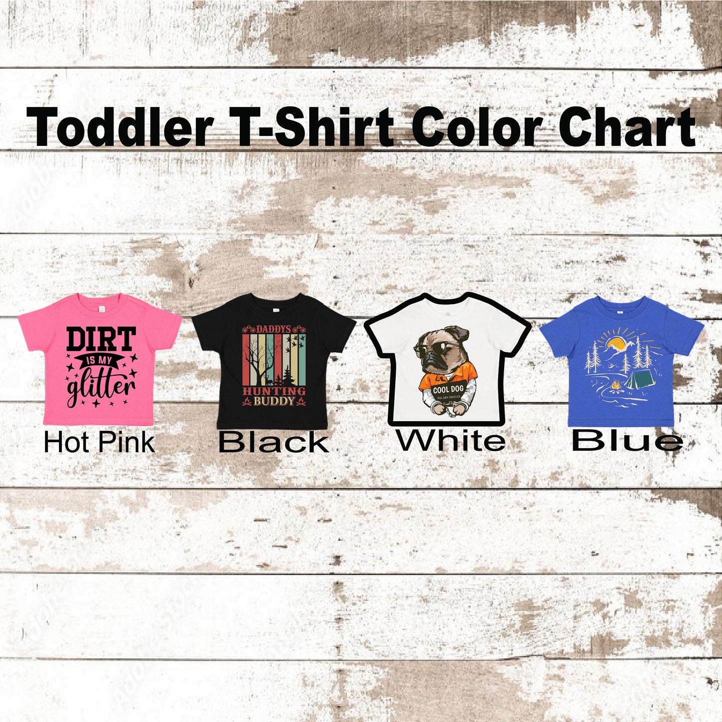 A Little Dirt Never Hurt Dirt Bike Toddler T-Shirt