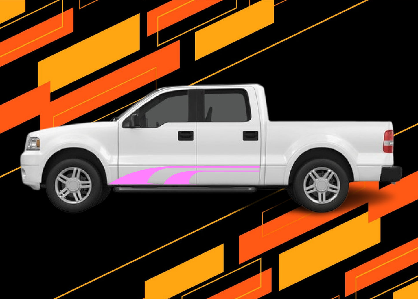 DOOR STRIPES FOR FULL SIZE TRUCK