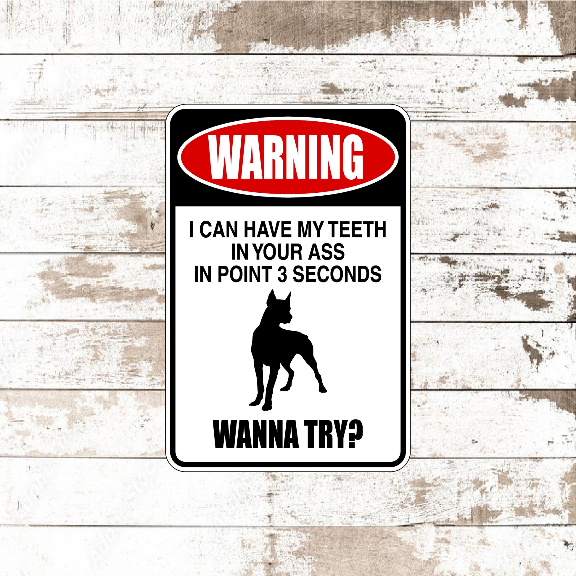Dezert Graphic Worx,watch dog,sign,aluminum
